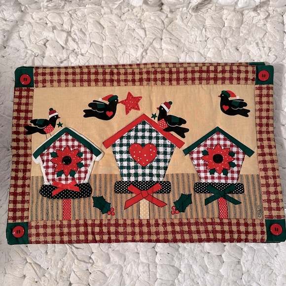 B&D Christmas Placemat - Picture 1 of 5